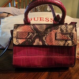 GUESS mini snack skin cross body bag